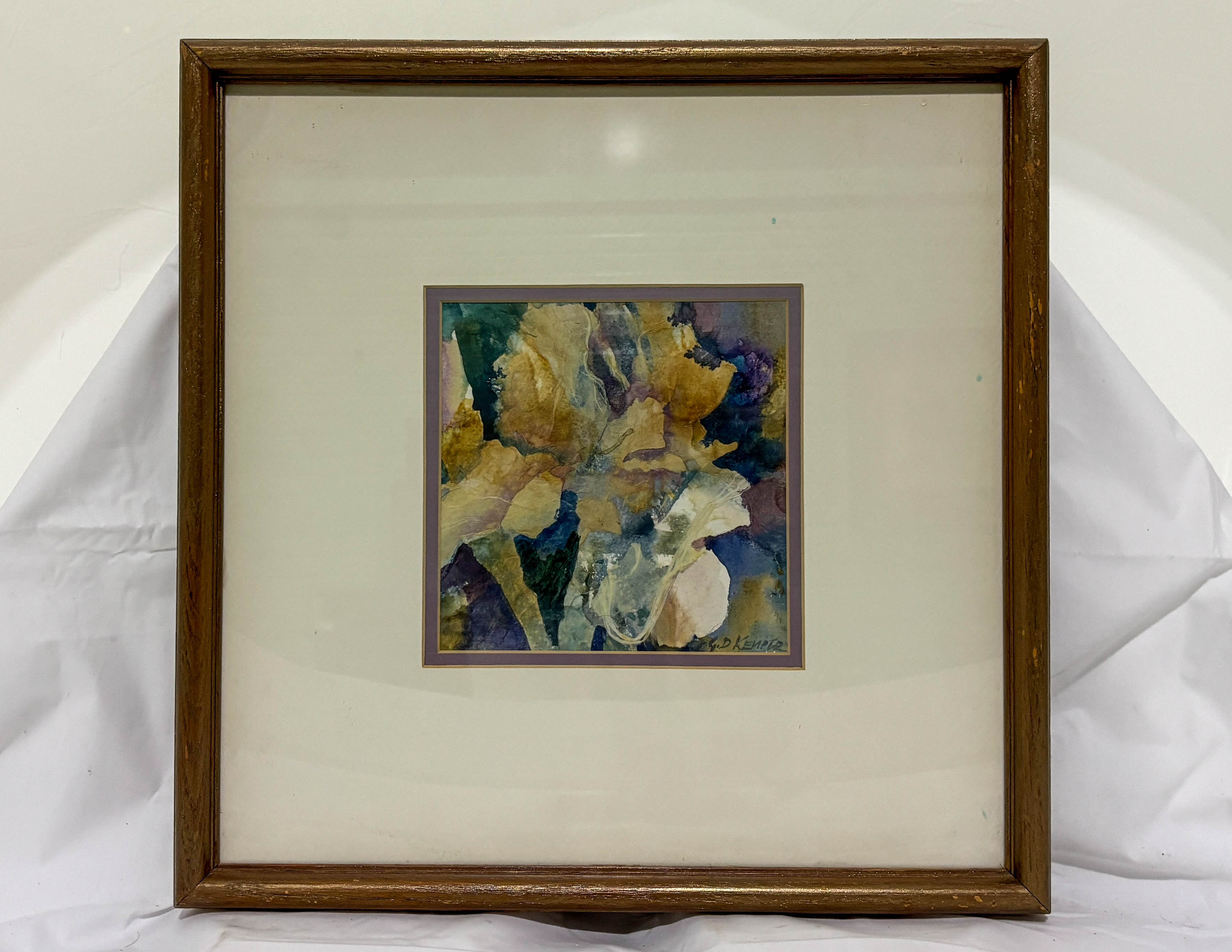 Abstract Iris Blossoms