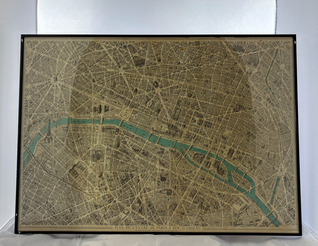 Map of Paris