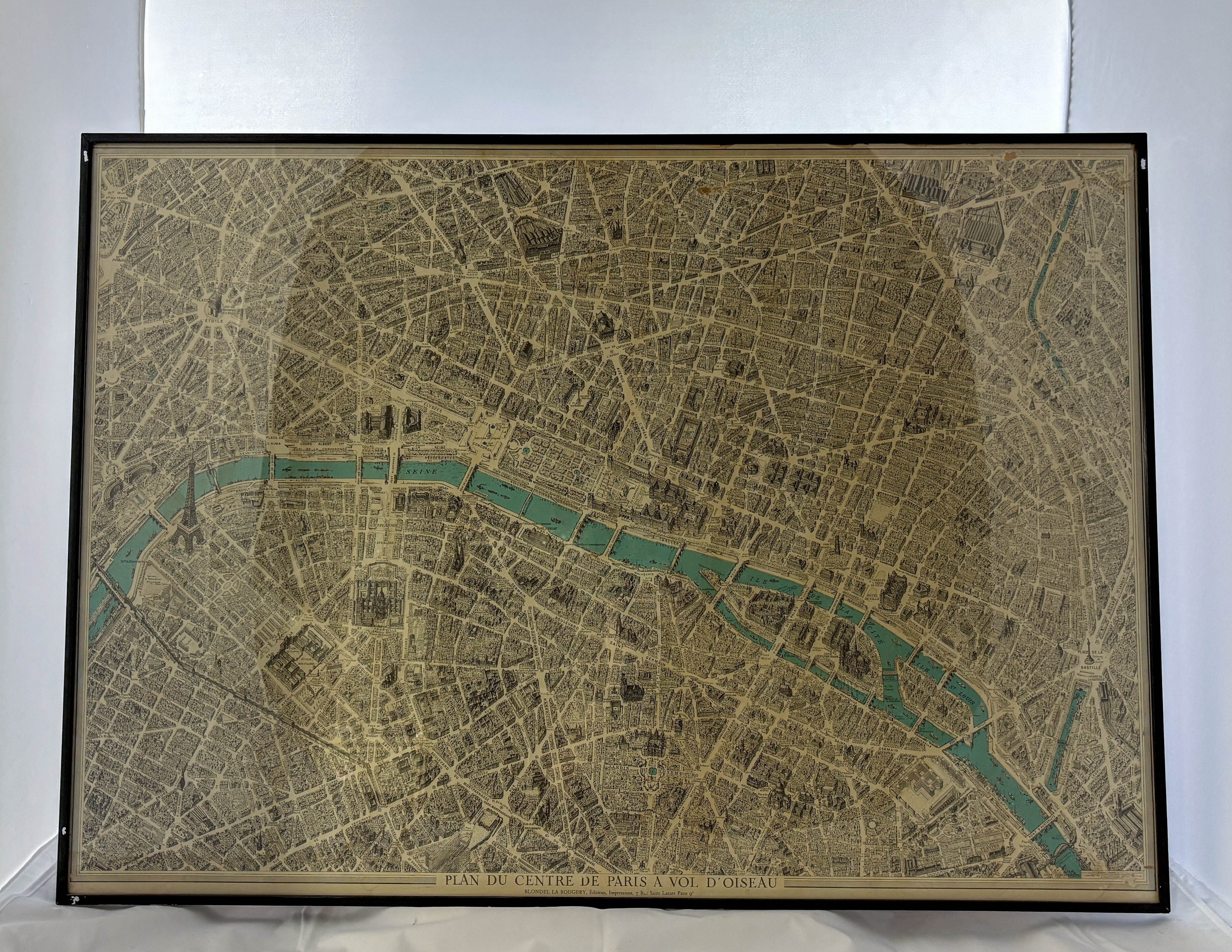 Map of Paris
