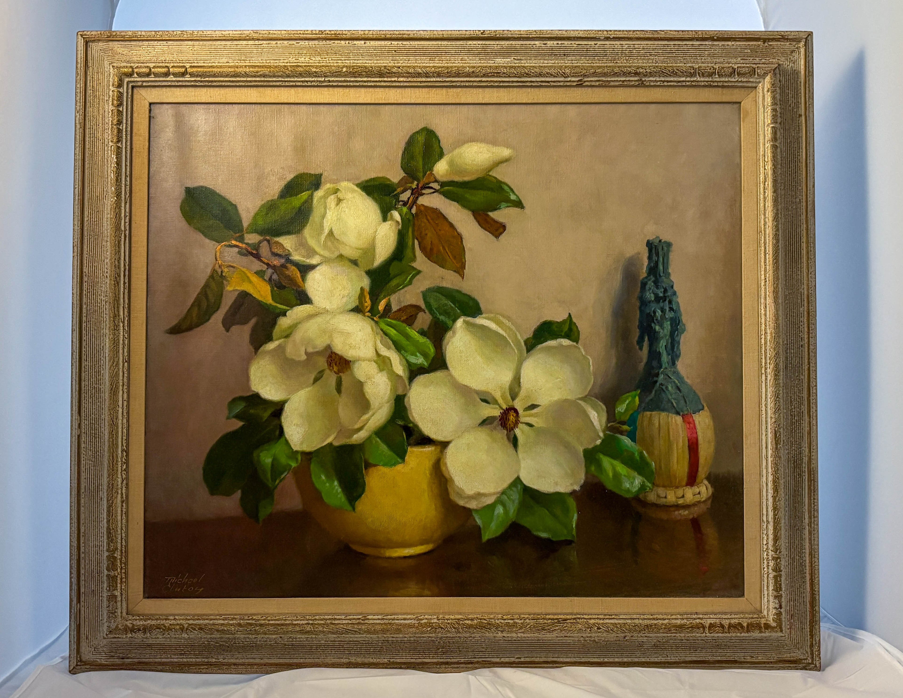 White Magnolia Blossoms