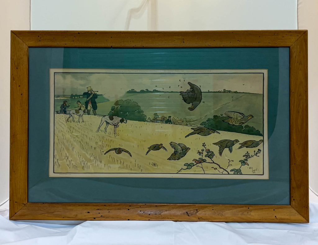 Bird Hunting in the English Countryside