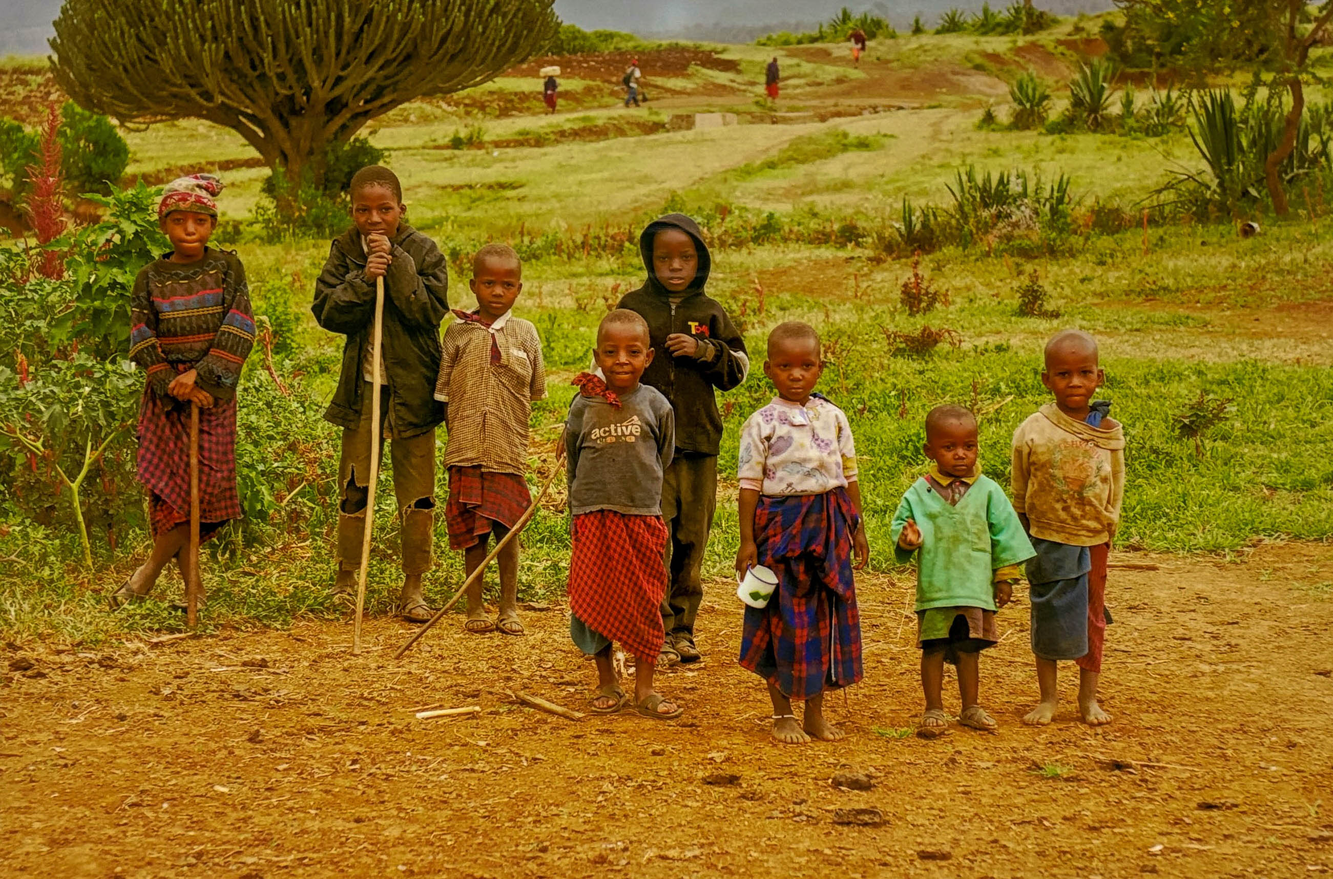 Mission Trip #3 Maasai Tribe children, Tanzania