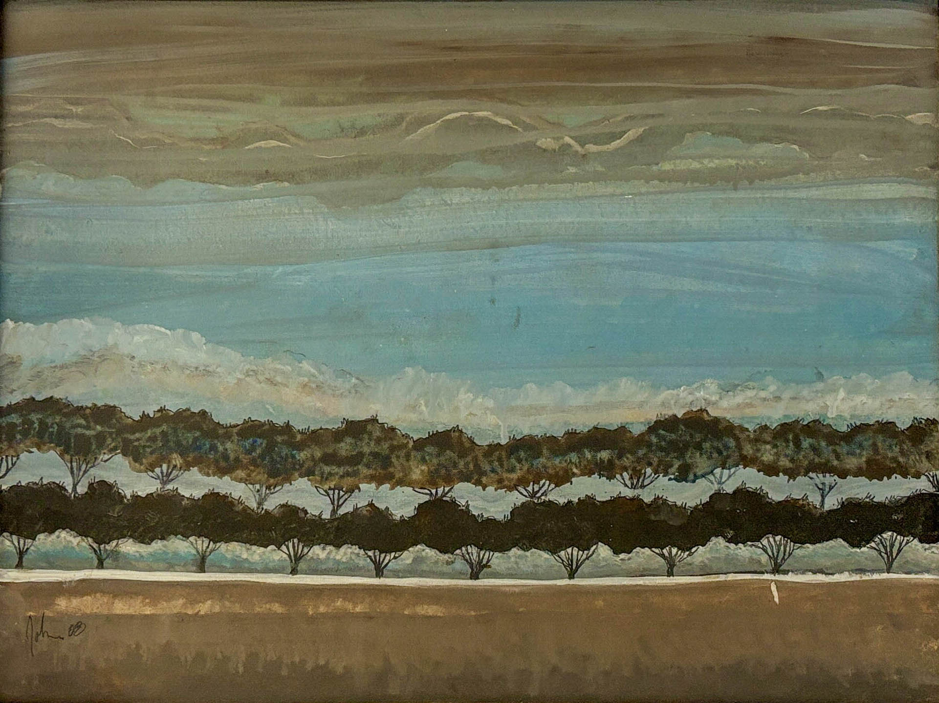 Horizon of Quiet Trees