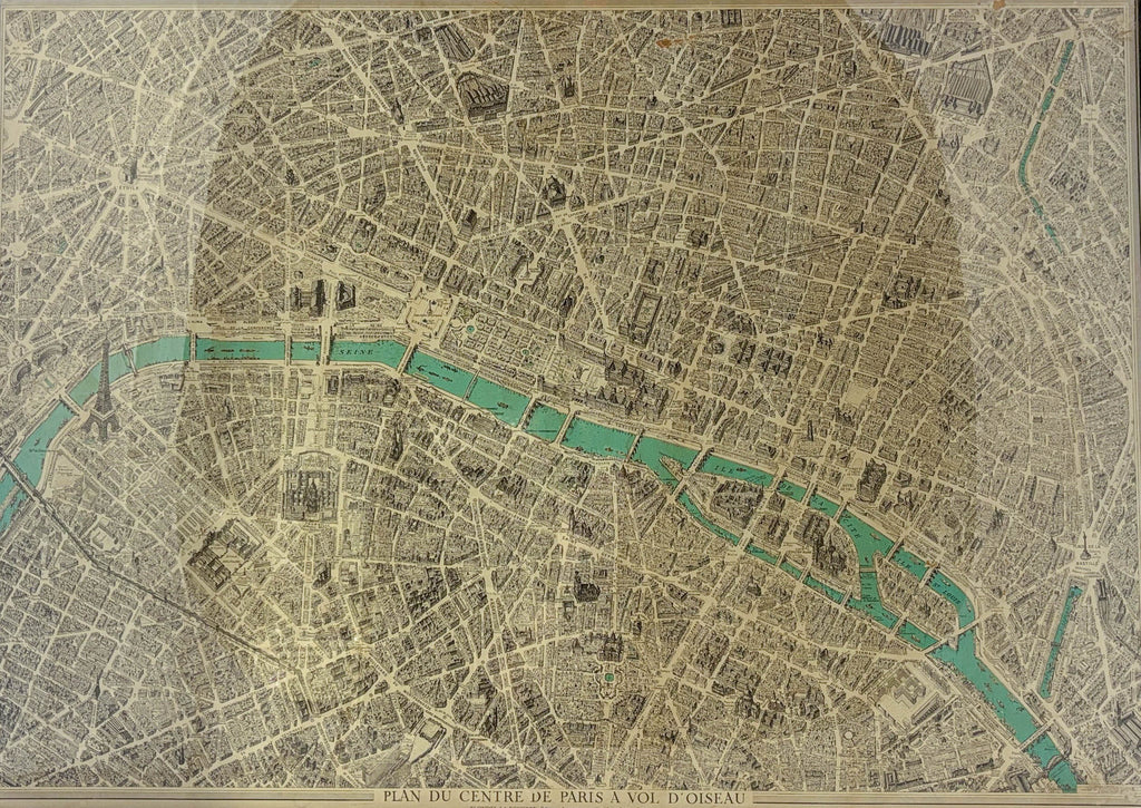 Map of Paris