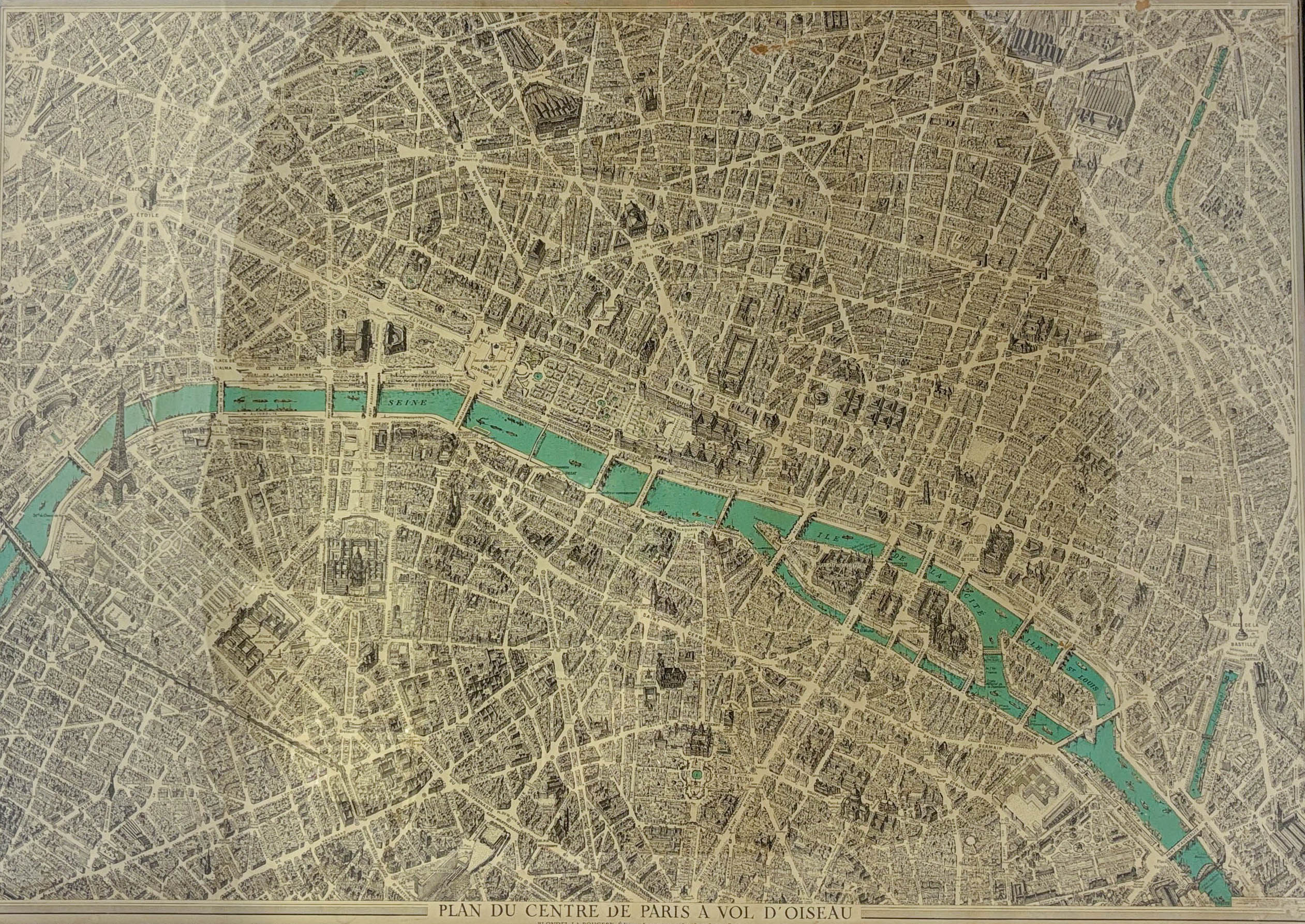 Map of Paris