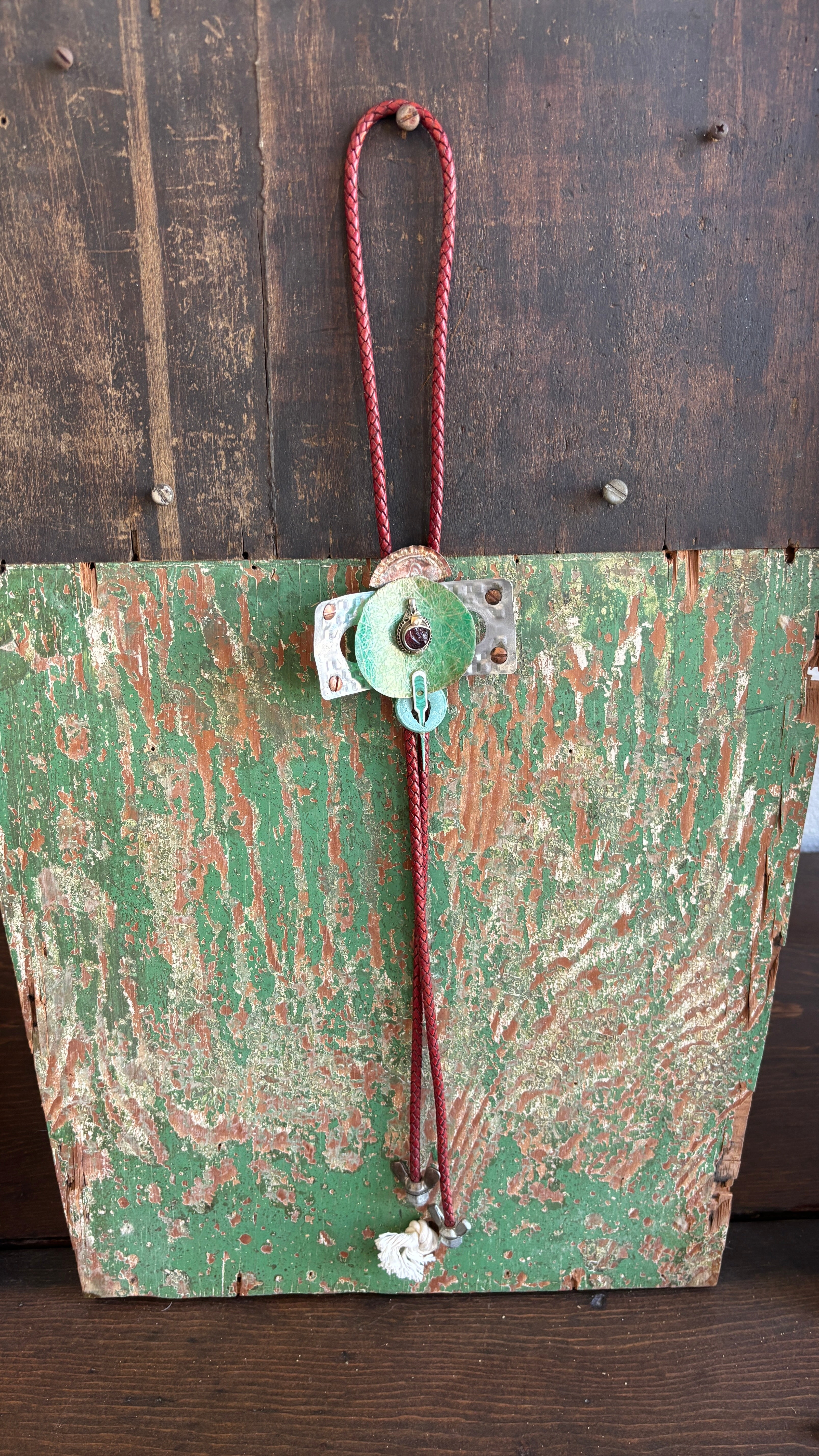 Bolo Tie Conceived as Wearable Sculpture #4