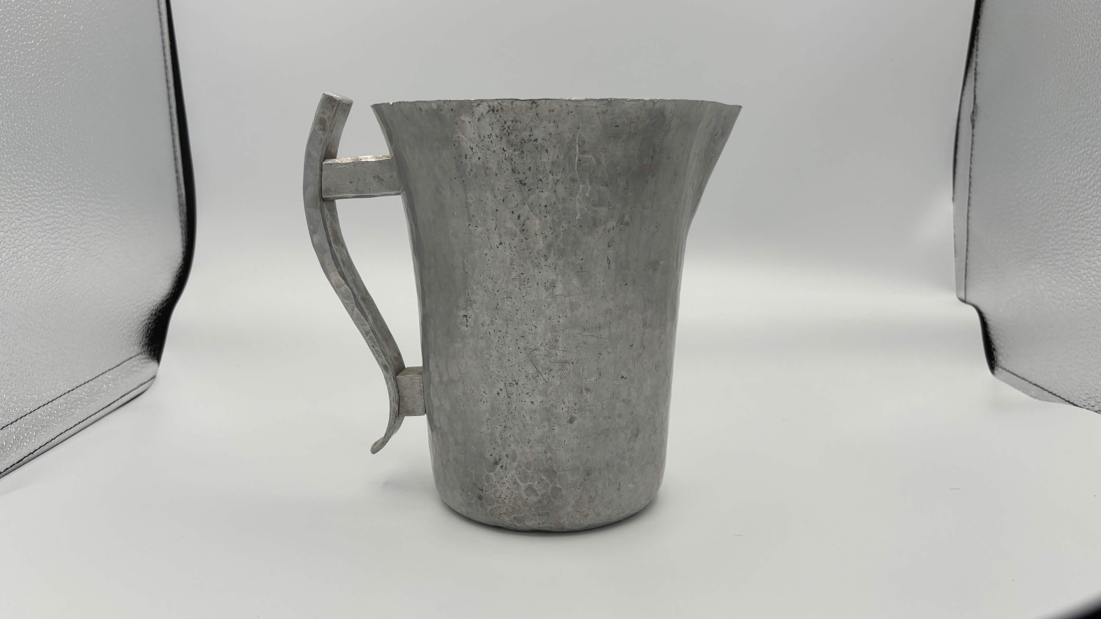 Mid-Century Metal Serving Pitcher