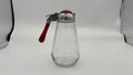 Red Handle Metal Top Cruet