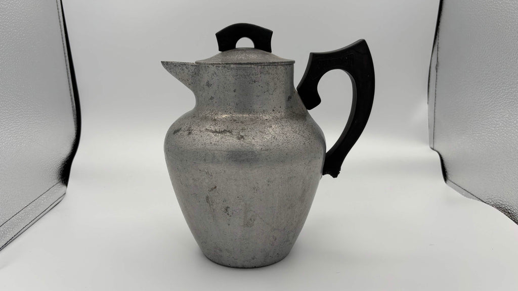 Speckled Aluminum Coffee Server