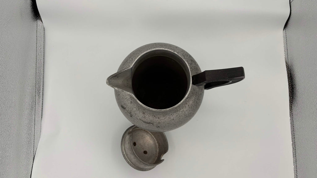 Speckled Aluminum Coffee Server